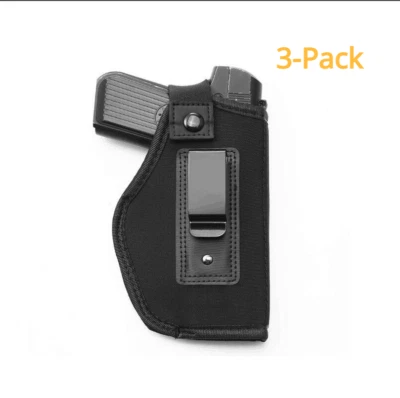Paquete de 3 fundas IWB dentro de la pretina ocultación funda compacta para pistola EE. UU. Foto 1 de 4