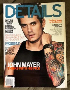 DETAILS MAGAZINE JOHN MAYER DECEMBER 2009 BRAND NEW MINT - Picture 1 of 1