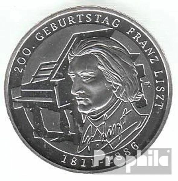 Germany (FRG) Jägernr: 559 2011 G Silver uncirculated (BU) 2011 10 E - Image 1 of 1