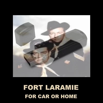 FORT LARAMIE. OLD TIME RADIO WESTERN STARRING RAYMOND BURR ON A USB FLASH DRIVE!