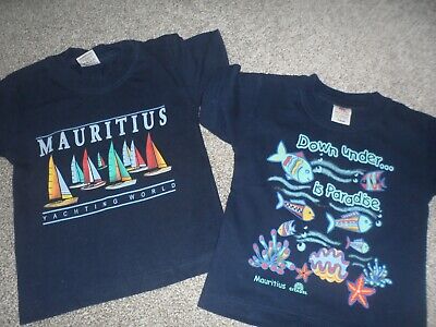 Brand New Age 1-2 Yrs Toddler Boy's Mauritius Tee-shirts • 4.81€