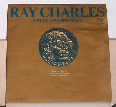 Ray Charles – A Man And His Soul - 1967 Stereo Vinyl LP Record Album and Booklet - Image 1 of 2