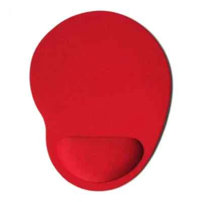 Tappetino Per Mouse Con Supporto Per Polso Soffice Colore Rosso - Immagine 1 di 2