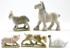 WADE WHIMSIES SET 10, 1959 "FARM ANIMALS" PRODUCTION 1 YEAR RARE W/ORGINAL BOX - Picture 1 of 1