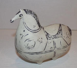 RAR Stig Lindberg Springare 50er Jahre kultiges Pferd MCM Keramik Pottery - Bild 1 von 14