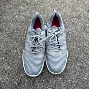 FootJoy FJ Flex XP Scarpe da Golf Uomo 10 M Grigio Senza Punte Impermeabili Atletiche 56251 - Foto 1 di 11