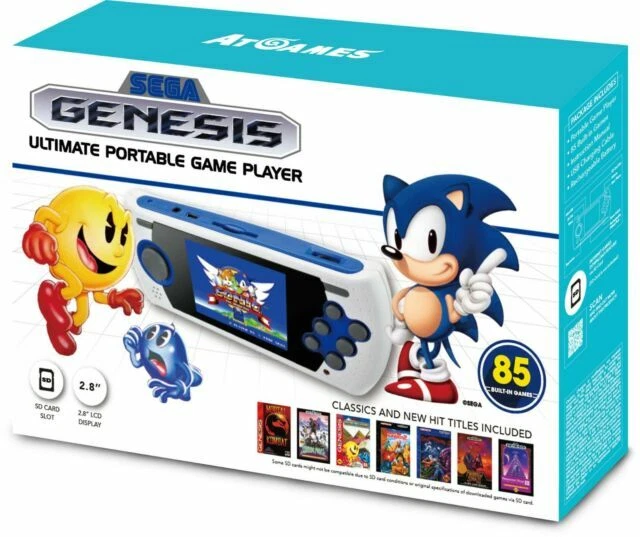 SEGA Genesis Ultimate Portable Game Player with 85 Games - White
