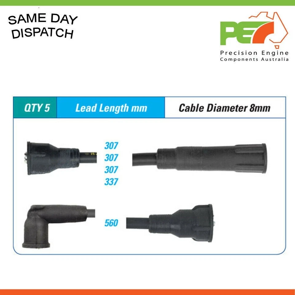 Nuevo * CALIDAD SUPERIOR * Juego de cables de encendido para Toyota Corona RT118 18R Foto 1 de 1