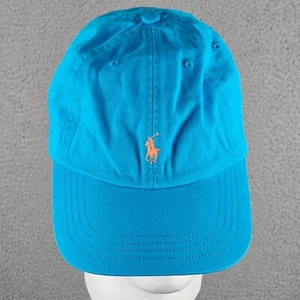 Ralph Lauren Polo Unisex Big Kids/Youth (8-20) Baseball Cap Blue Adjustable - Picture 1 of 7