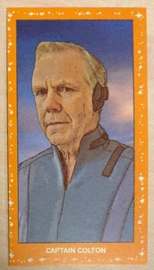 CAPTAIN COLTON - 2022 Topps T206 STAR WARS Wave 1 - ORANGE STAR FIELD Back - #40 - Picture 1 of 3