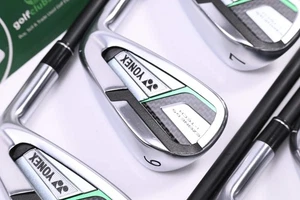 Yonex Ezone GS i-Tech Irons / 5-PW+GW / Regular Flex Yonex EX-G02 Shafts - Picture 1 of 7