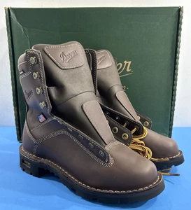 NIB 7.5 D MENS DANNER 17305 QUARRY USA 8" GORETEX WATERPROOF BOOTS BROWN - Picture 1 of 11