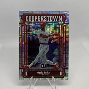 2023 Panini Donruss - Cooperstown Ozzie Smith #CT16 Argento /349 HOF MLB STL - Foto 1 di 2