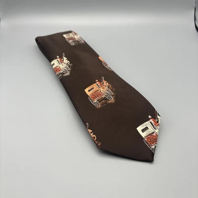 Carro de caballos Britannia Tie Western Southwestern vintage Foto 1 de 2