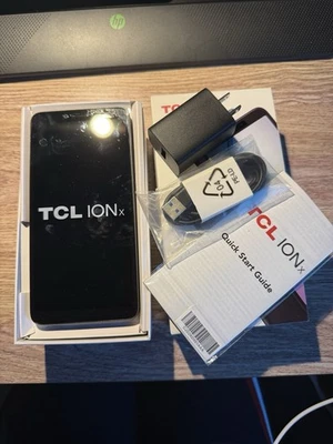 Metro #10 by T-Mobile TCL ION X, 32GB Black - Prepaid Smartphone (NEW/SEALED) - Image 1 of 4