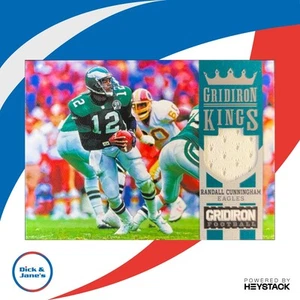 2012 Panini Gridiron Randall Cunningham Kings Jerseys /99 Philadelphia Eagles - Picture 1 of 10