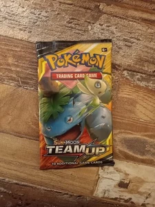 Pokemon Sun & Moon Team Up Booster Pack x1 - Picture 1 of 2