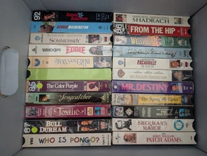 VHS Bundle 22 VHS Tapes - Picture 1 of 2