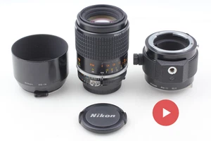 【 NEAR MINT 】Nikon Ai-s Micro Nikkor 105mm f/2.8 Lens & PN-11 Tube From JAPAN - Picture 1 of 10
