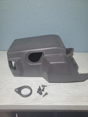 Cubierta de columna de dirección Nissan D21 Pathfinder 1986-1992 carrocería dura OEM marrón tostado Foto 1 de 4