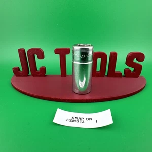 Snap On FSMS13 3/8" Drive 6-Point Metric 13mm Semi-Deep Chrome Socket 1 - Picture 1 of 10