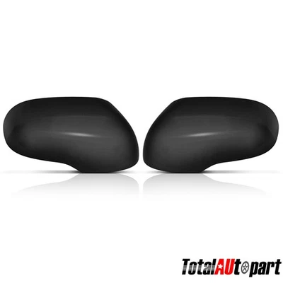 2 пары гладких черных крышек зеркал для Kia Soul 2014-2019 с лампой указателя поворота - Изображение 1 из 4