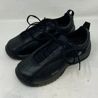 Gravis Nineteen Sneakers Men’s 9.5 Black Synthetic Leather Skate Style VTG NIB - Image 1 of 4