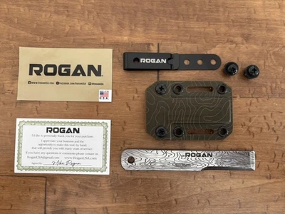 Ferramenta de bolso Rogan RPT pry EDC edição limitada topo com bainha e clipe ENVIO GRÁTIS - Imagem 1 de 4