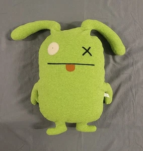 Hässliche Puppe Plüsch OX grün Monster selten XL 2004 Stofftier nicht mehr produziert Vintage 19-21 Zoll - Bild 1 von 5