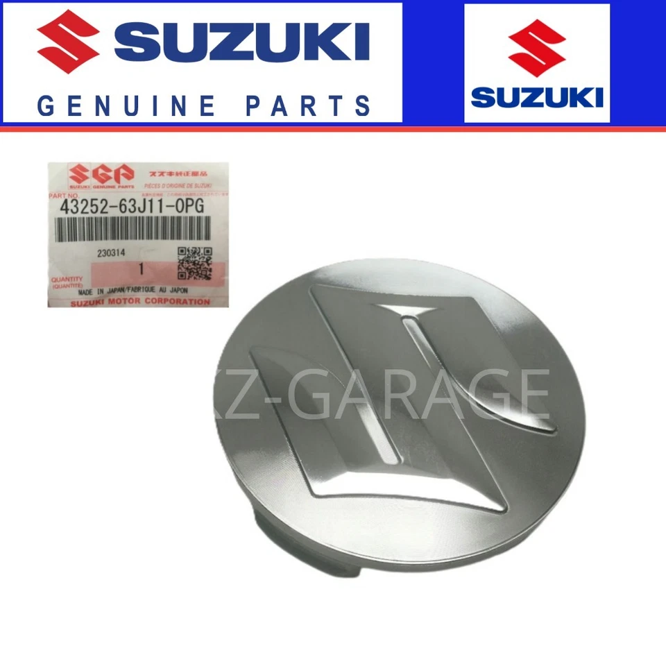SUZUKI GENUINE GRAND VITARA WHEEL CENTRE CAP SILVER 43252-83S00-0PG NEW Foto 1 de 1