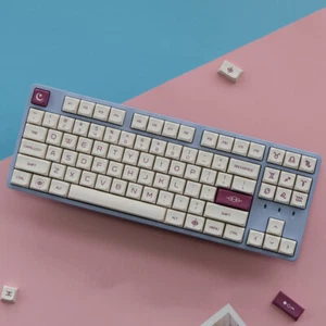 Zrób to sam Mleko fioletowe 2.0 Nasadki na klucze PBT QX1 XDA Profil Barwnik Sub 139 Klucz do MX - Zdjęcie 1 z 11