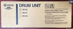 Genuine Kyocera DK-60 Image Drum Unit Kit SEALED FS-1800 FS-3300 VAT Invoice - Picture 1 of 2