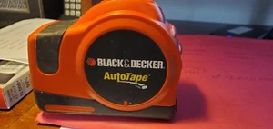Black & Decker ATM100 Auto Tape 25FT Tape Measure... Tested and Working - Picture 1 of 6