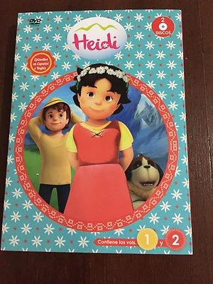 HEIDI - VOLS 1 Y 2 - 2DVD -10 EPS - FUNDA DE CARTON - 220 MIN - MUY BUEN ESTADO - Imagen 1 de 4