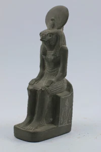 Einzigartiger Sonnengott AMUN-RA, mit sehr seltener Handarbeit drauf, Altar Statue - Bild 1 von 4