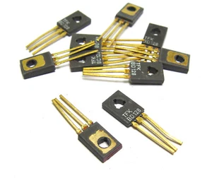 10x Telefunken BD128 / BD 128 Transistor, alte Produktion, vergoldete Beine, NOS - Picture 1 of 2
