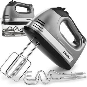 Mueller Electric Hand Mixer, 5 Speed 250W Turbo with Snap-On Storage Case and... - Picture 1 of 9