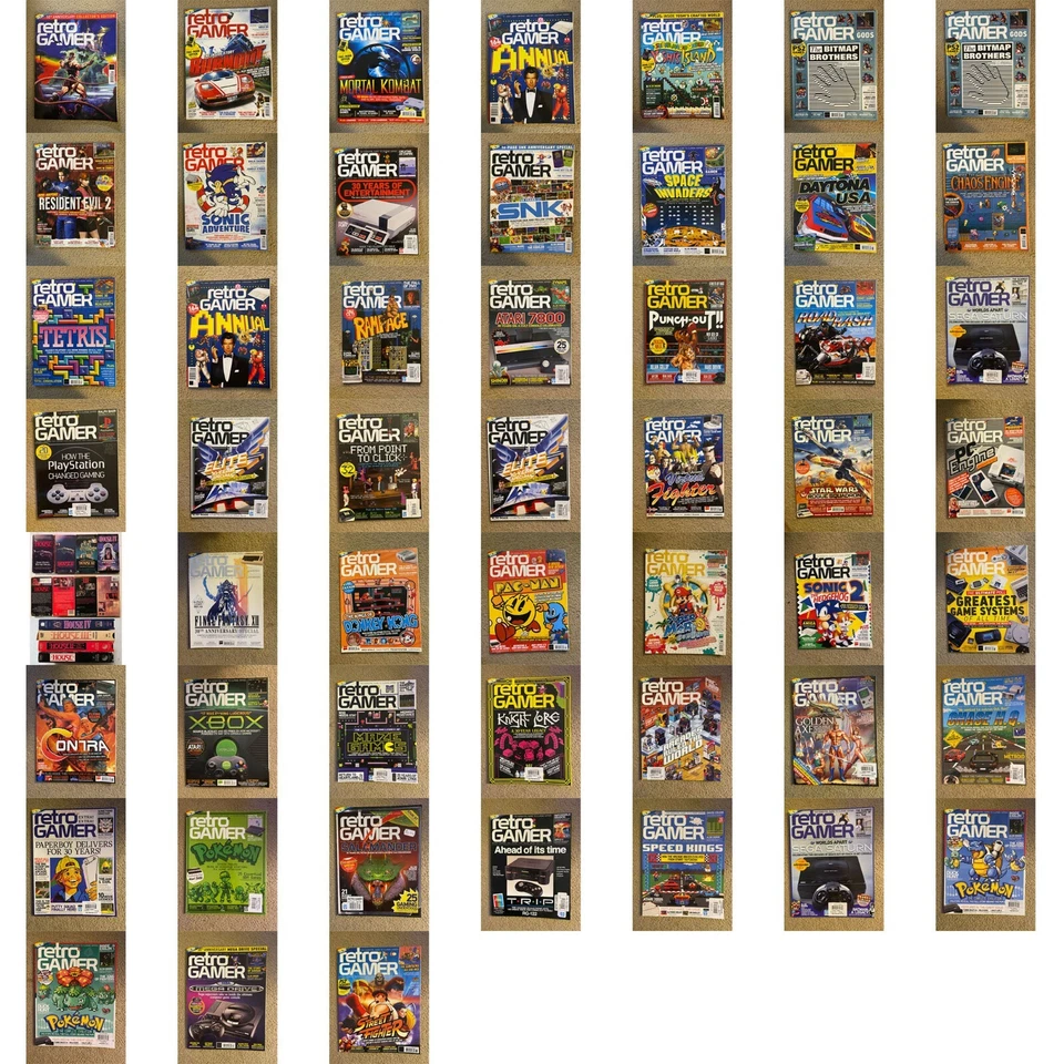 Magazine: Retro Gamer: YOU CHOOSE vintage video games gaming Nintendo Sega - Image 1 of 1