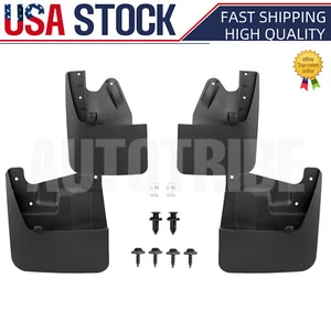Mud Flaps Guards Protectors Front and Rear Fits For Toyota Tundra 2022-2023 - Picture 1 of 5