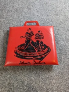 Atlanta Stadium Seat Cushion Atlanta Braves Atlanta Falcons VTG  - Picture 1 of 9