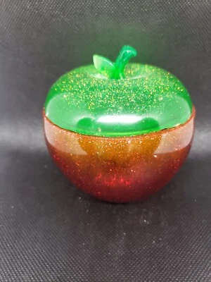 Prefect Teacher Gift/ Apple Red & Green Trinket Box - Image 1 of 3