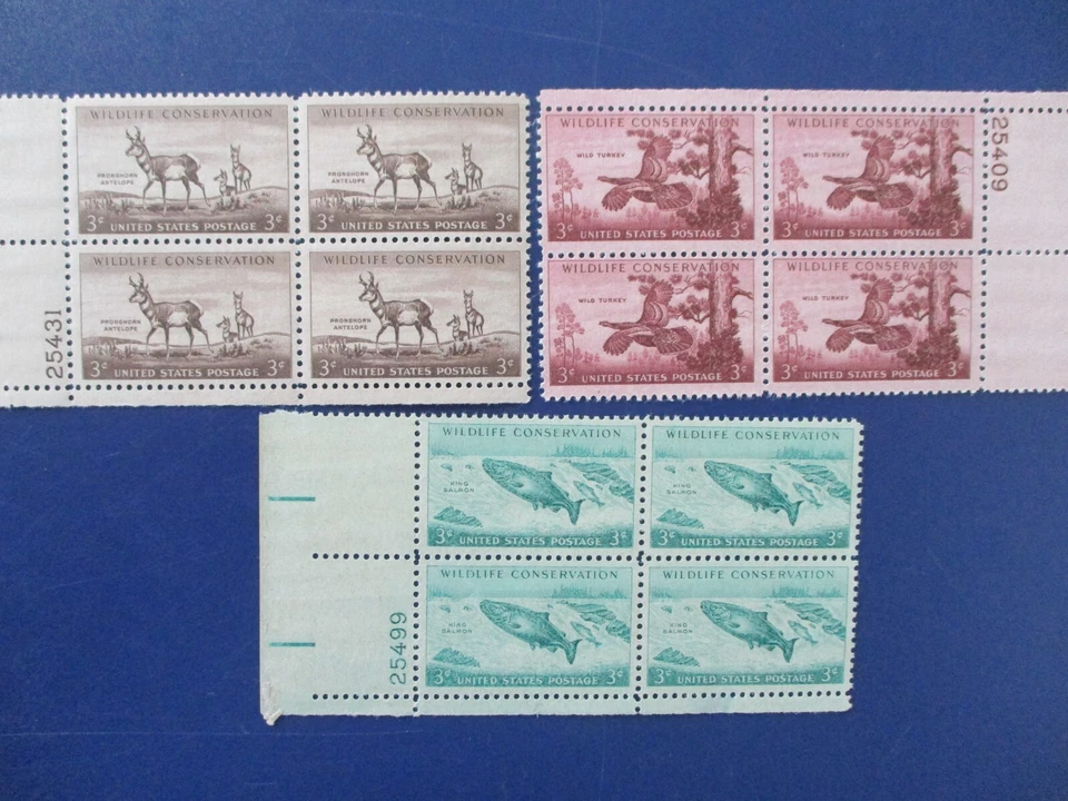 Wildlife Conservation #1077-1079 - Image 1 of 1