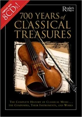 700 Years of Classical Treasures - CD, 8-DISC BOX SET-LIKE NEW- FREE SHIPPING - Image 1 of 2