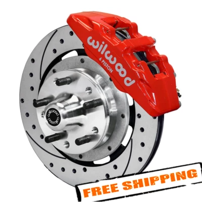 Wilwood 140-12947-DR Forged DynaPro 6 Big Brake Front Brake Kit Foto 1 de 4