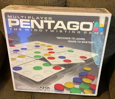 Multiplayer Pentago The Mind Twisting Strategy Board Game Fast Pace Fun New Open - Image 1 of 4