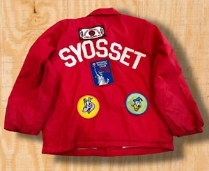 Vintage 80s Birdie Boys Small Syosset Soccer Club Disney World Coachs Jacket USA - Picture 1 of 14