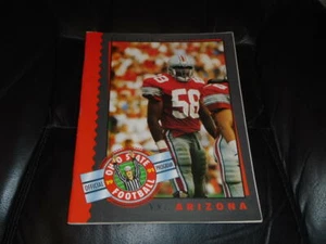 1991 ARIZONA AT OHIO STATE COLLEGE FOOTBALL PROGRAM EX-MINT - Picture 1 of 2