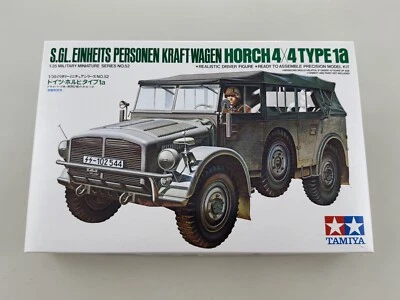 Tamiya Horch 4X4 Type 1a 1:3 5 35052 Modeling - Image 1 of 2