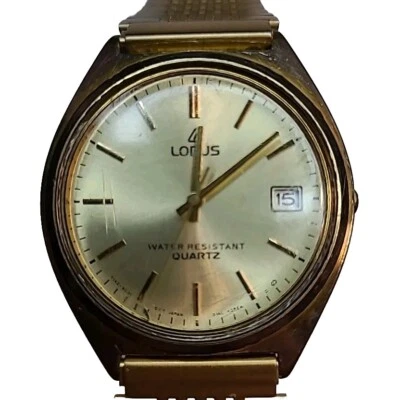 Reloj de Cuarzo Lorus Resistente al Agua Y142-8000 Batería Nueva Piezas o Reparación Foto 1 de 4