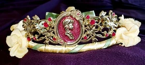 Disney Store Princess Frozen Anna Tiara Original Ceremony Costume Crown One Size - Picture 1 of 4